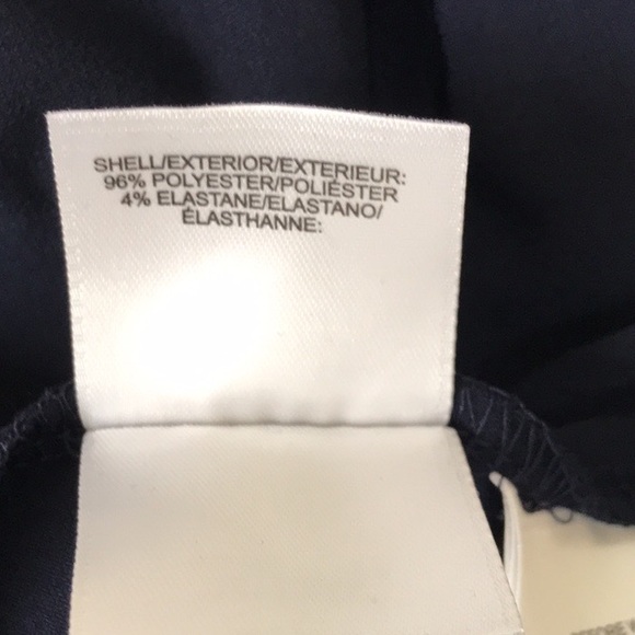 NWT Anne Klein Collared Swing Dress Navy - Picture 15 of 16